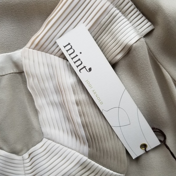 NWT Mint Jodi Arnold Silk Dress Size 0 - Picture 7 of 8